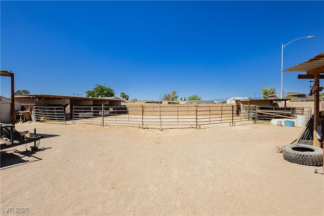 997 N Christy Ln, Las Vegas, NV 89110 - view of yard with an exterior structure and an outbuilding