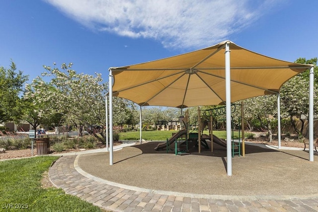 7364 Marbury St, Las Vegas, NV 89166 - communal playground with a lawn