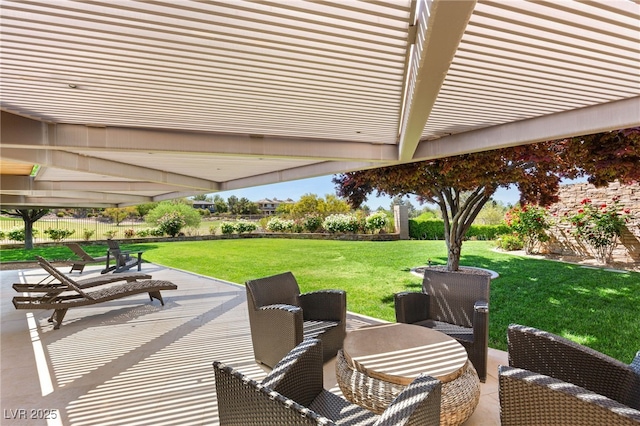 view of patio