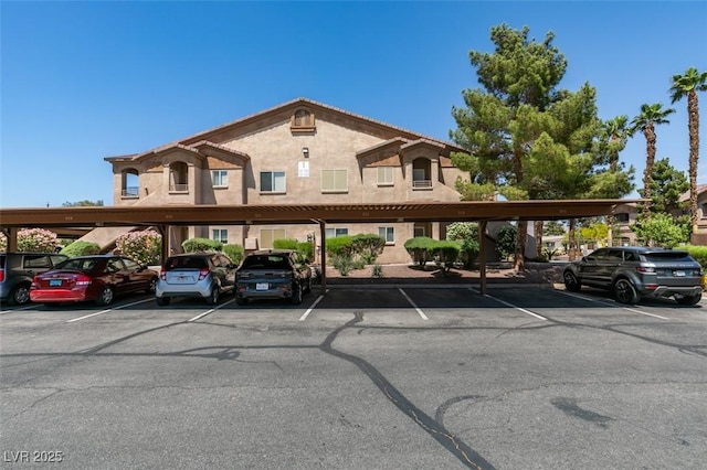 5751 E Hacienda Ave Unit 105, Las Vegas, NV 89122 - view of covered parking lot