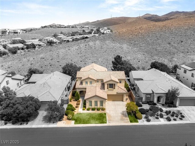 17 Morninglow Pass, Henderson, NV 89052 - aerial view with a mountain view and a residential view