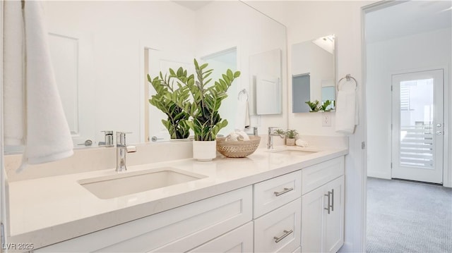 1187 Blossom Point St Unit 36, Las Vegas, NV 89135 - bathroom with double vanity and a sink