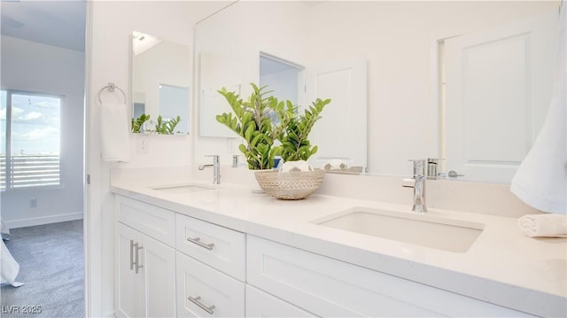 1187 Blossom Point St Unit 36, Las Vegas, NV 89135 - bathroom featuring double vanity and a sink