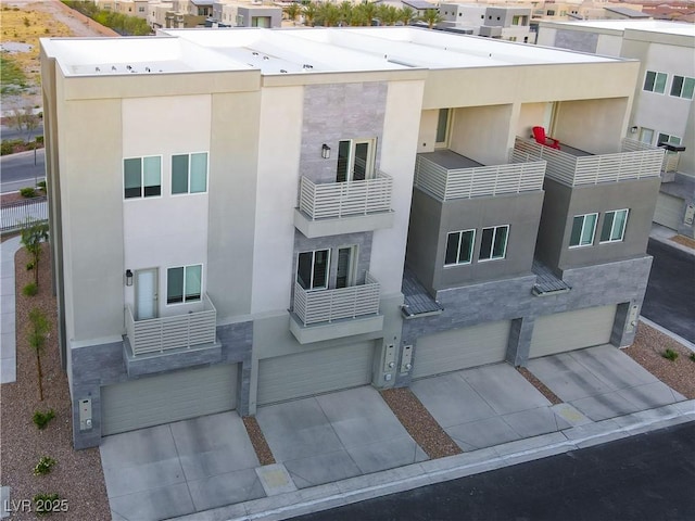 1164 Prospering Creek St, Las Vegas, NV 89135 - view of building exterior featuring driveway and an attached garage