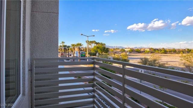 1181 Blossom Point St, Las Vegas, NV 89135 - balcony with a mountain view