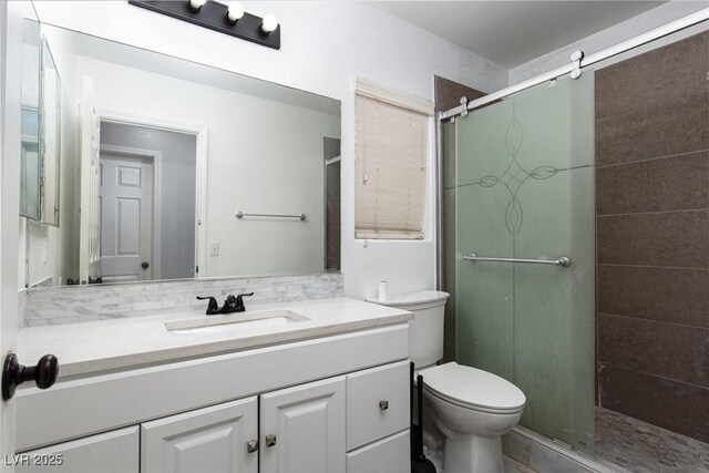 2631 Bed Knoll Ct, North Las Vegas, NV 89031 - bathroom with vanity and a stall shower
