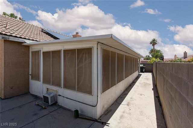 2631 Bed Knoll Ct, North Las Vegas, NV 89031 - view of property exterior with a sunroom