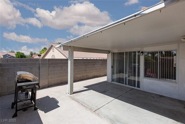 2631 Bed Knoll Ct, North Las Vegas, NV 89031 - view of patio / terrace with a grill