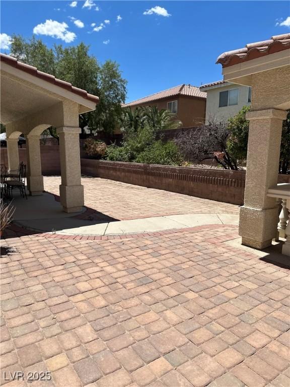 7851 Tidal Pool Ct, Las Vegas, NV 89139 - view of patio