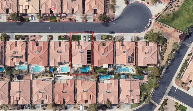 2986 Matese Dr, Henderson, NV 89052 - aerial view