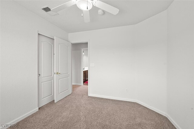 3295 Cooper Creek Dr, Henderson, NV 89074 - unfurnished bedroom with baseboards, visible vents, and carpet floors