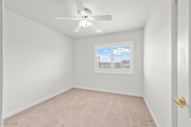 3295 Cooper Creek Dr, Henderson, NV 89074 - empty room featuring carpet flooring, ceiling fan, and baseboards