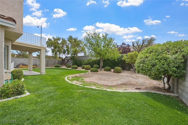 3295 Cooper Creek Dr, Henderson, NV 89074 - view of yard with a patio and a fenced backyard