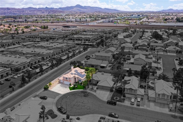 3295 Cooper Creek Dr, Henderson, NV 89074 - aerial view featuring a mountain view