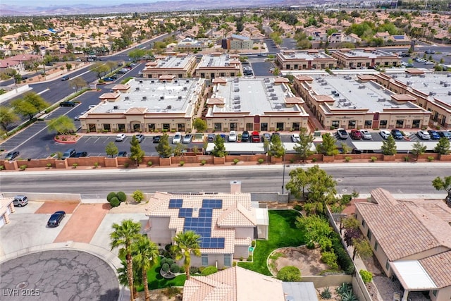 3295 Cooper Creek Dr, Henderson, NV 89074 - aerial view with a mountain view