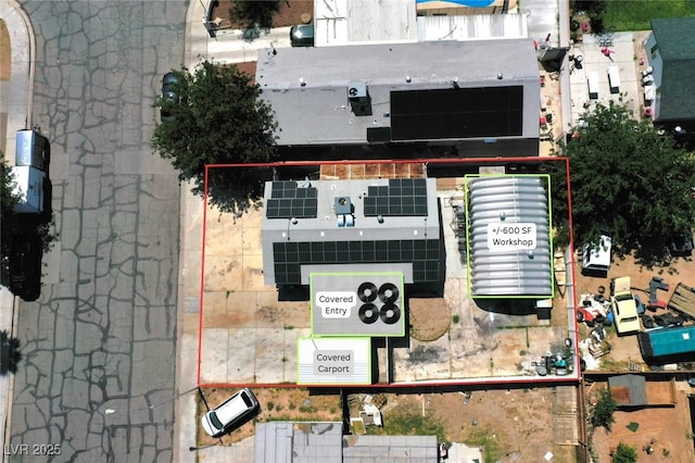 4682 Tamalpias Ave, Las Vegas, NV 89120 - aerial view of property's location with property boundaries highlighted