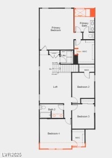 9094 Rivington Ave, Las Vegas, NV 89148 - view of floor plan / room layout