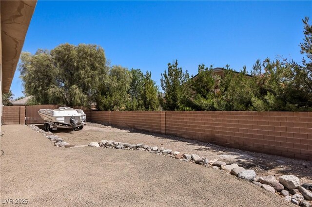 1981 Trophy Elk Ave, Logandale, NV 89021 - view of yard featuring a fenced backyard