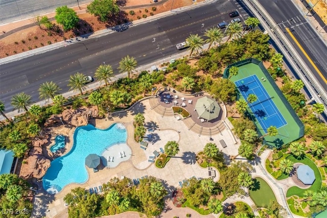 bird's eye view