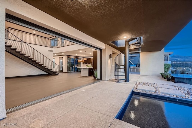 917 Vegas View Dr, Henderson, NV 89052 - view of patio featuring stairs