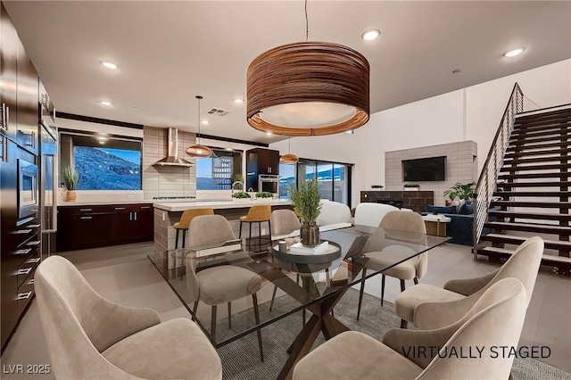 917 Vegas View Dr, Henderson, NV 89052 - interior space with visible vents and recessed lighting