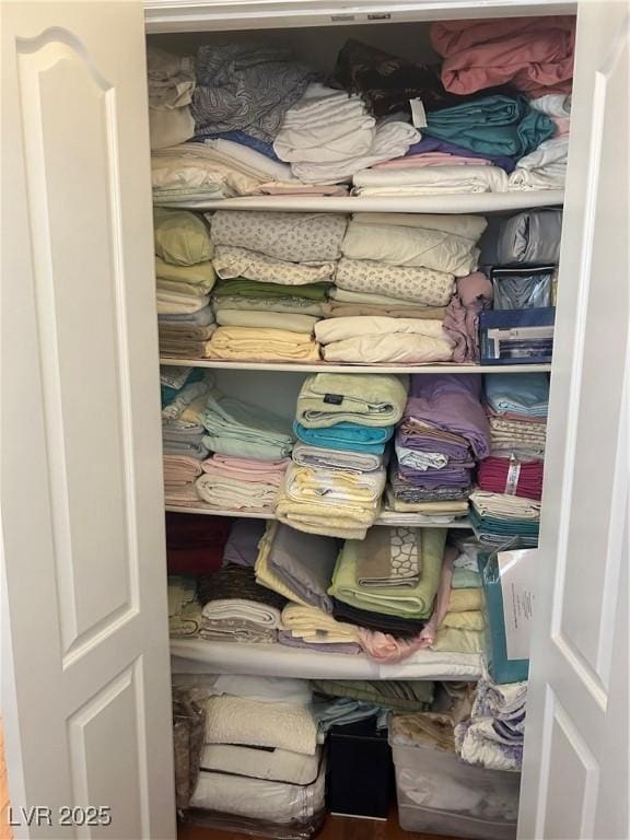 view of closet