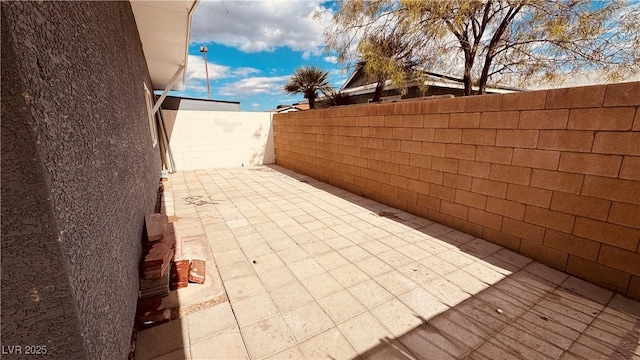 201 Redstone St, Las Vegas, NV 89145 - view of patio / terrace with fence