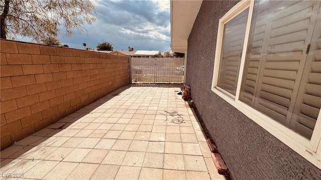 201 Redstone St, Las Vegas, NV 89145 - view of patio / terrace with fence