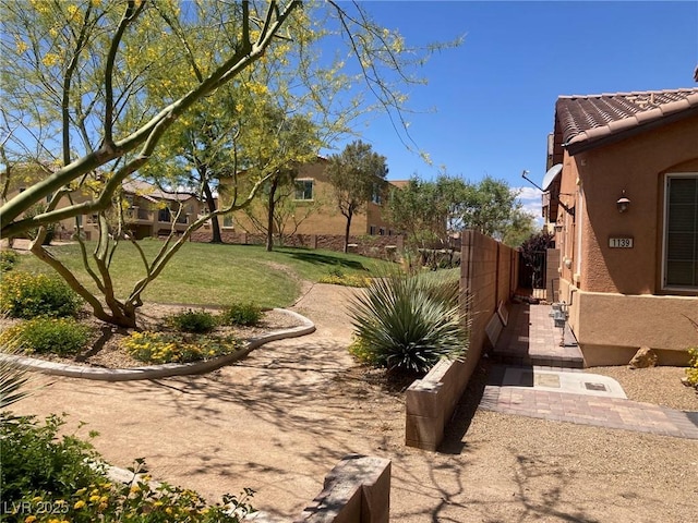 1139 Via Partito, Henderson, NV 89052 - view of yard with a gate