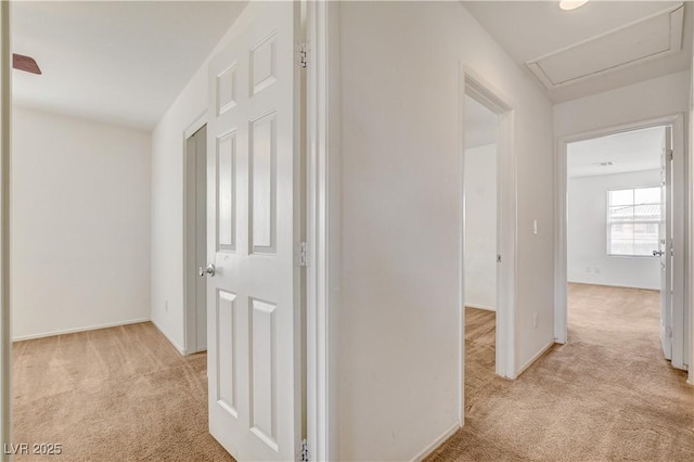 8626 Anderson Dale Ave, Las Vegas, NV 89178 - hall featuring light carpet and baseboards
