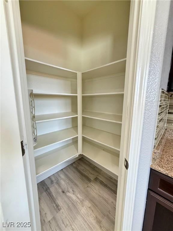 view of pantry