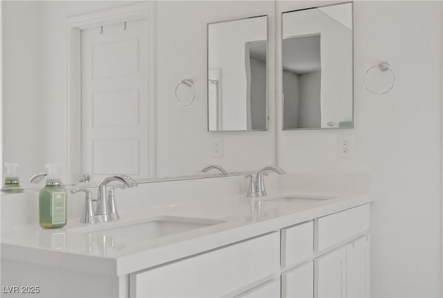 4436 Mural Glen Ct, North Las Vegas, NV 89084 - bathroom featuring double vanity and a sink