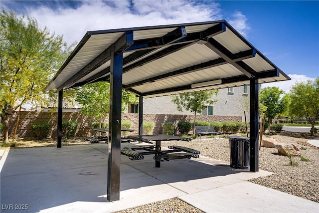 4436 Mural Glen Ct, North Las Vegas, NV 89084 - surrounding community with fence and a patio