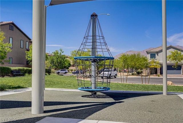 4436 Mural Glen Ct, North Las Vegas, NV 89084 - view of play area featuring a yard