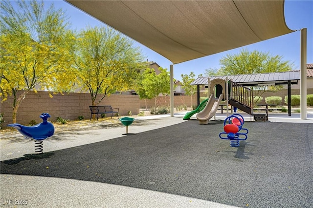 4436 Mural Glen Ct, North Las Vegas, NV 89084 - community playground featuring fence