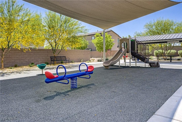 4436 Mural Glen Ct, North Las Vegas, NV 89084 - community play area featuring fence