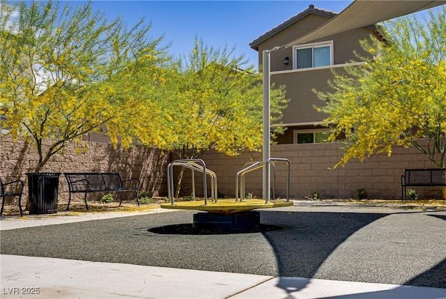 4436 Mural Glen Ct, North Las Vegas, NV 89084 - exterior space featuring fence