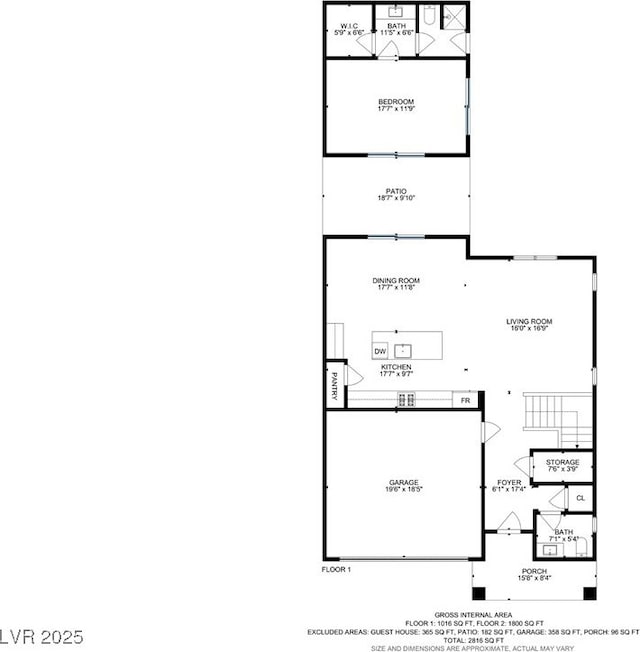 4436 Mural Glen Ct, North Las Vegas, NV 89084 - view of layout