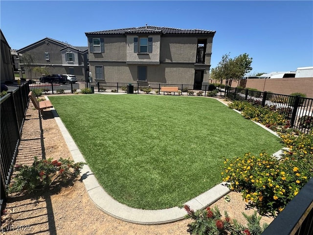 489 Filaree Pl, Henderson, NV 89015 - view of yard with fence