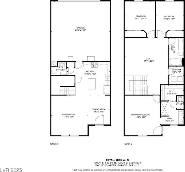 489 Filaree Pl, Henderson, NV 89015 - floor plan