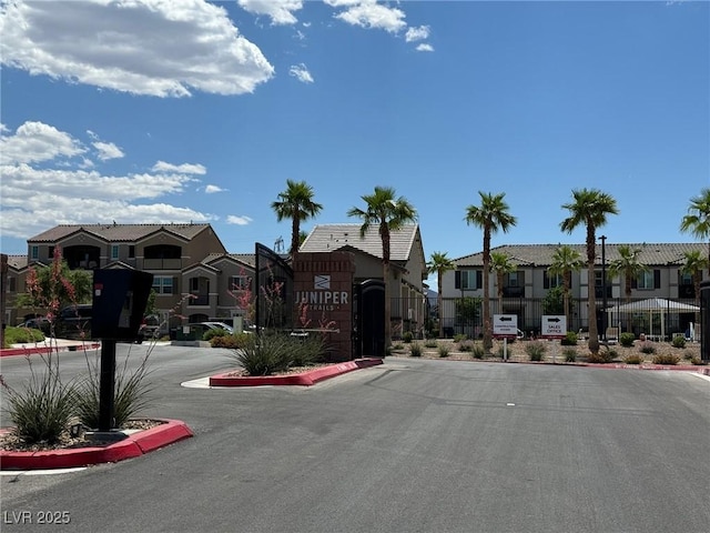 489 Filaree Pl, Henderson, NV 89015 - view of road with curbs and a residential view