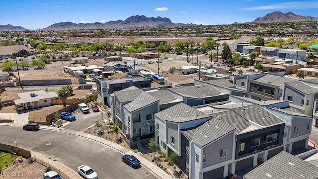 143 Aqua Commons Ln, Henderson, NV 89015 - aerial view of residential area with mountains