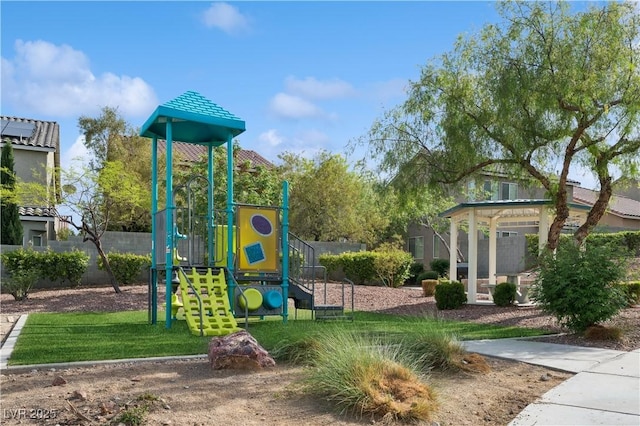 view of community playground