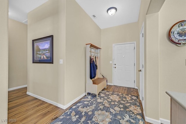 1991 High Mesa Dr, Henderson, NV 89012 - interior space with baseboards, wood finished floors, and visible vents