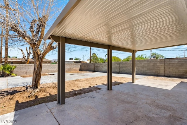 1020 Baker Ave, Las Vegas, NV 89108 - view of patio / terrace featuring a fenced backyard