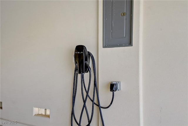 details featuring electric panel