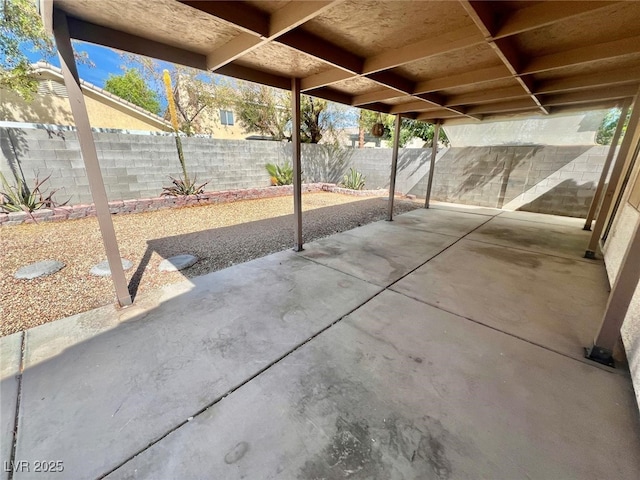 10025 Catseye Cove Ct, Las Vegas, NV 89183 - view of patio featuring a fenced backyard
