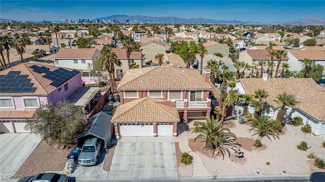 1066 Aspen Valley Ave, Las Vegas, NV 89123 - aerial view featuring a residential view