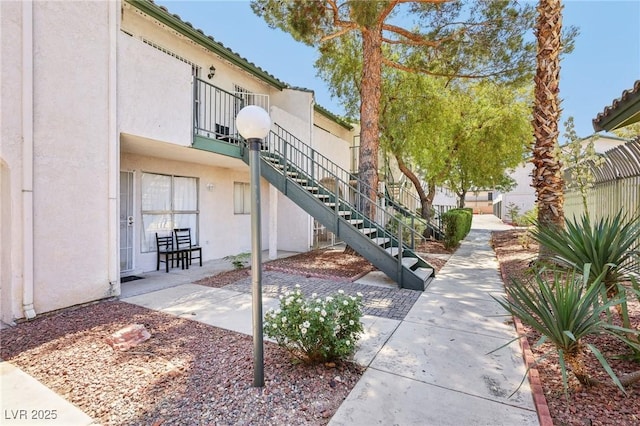 view of community featuring a patio area