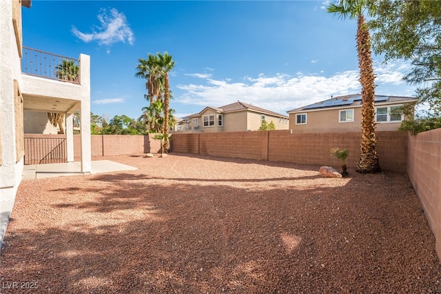 7098 Seabirds Pl, North Las Vegas, NV 89084 - fenced backyard with a patio area